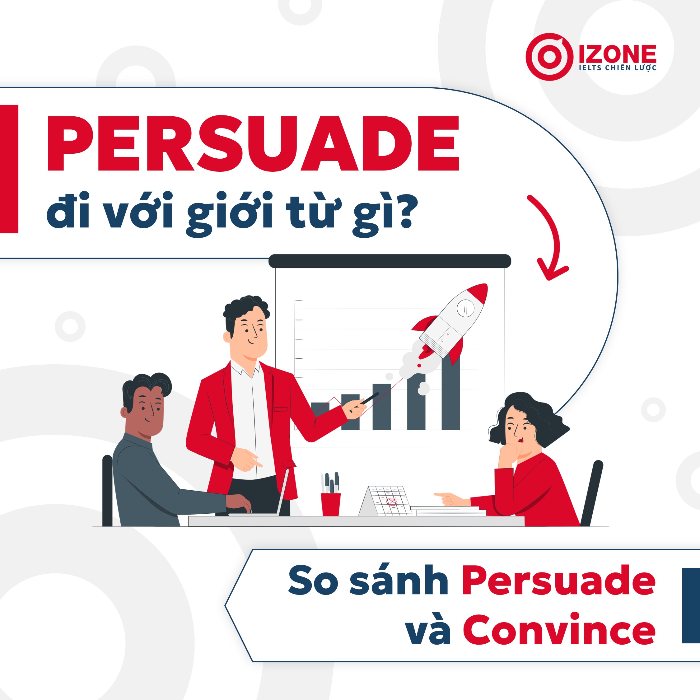 Persuade đi với giới từ gì? So sánh Persuade và Convince