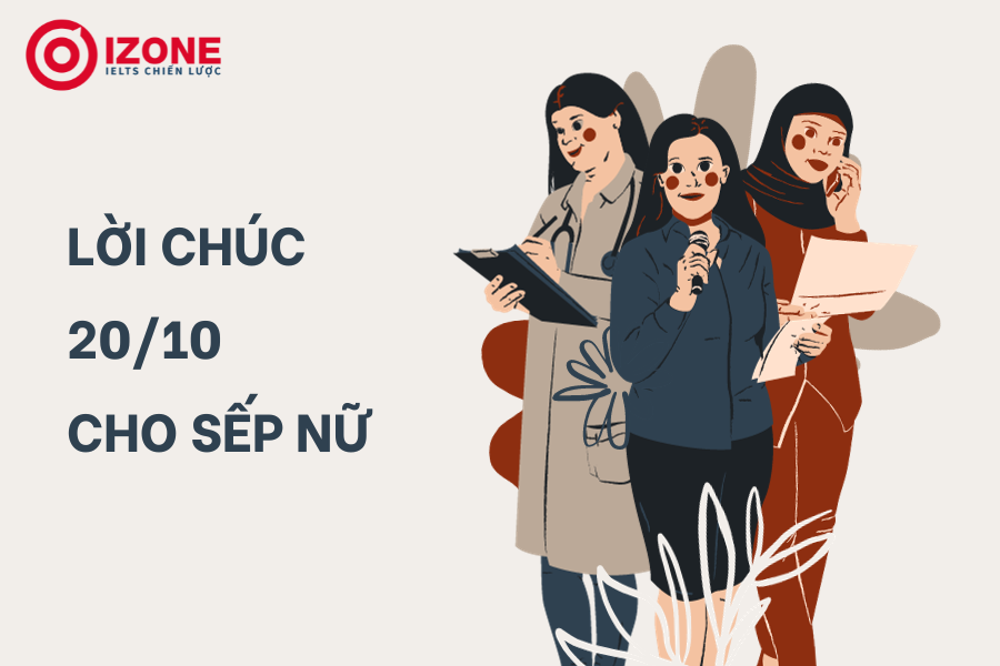 Lời chúc ngày 20/10 cho sếp nữ