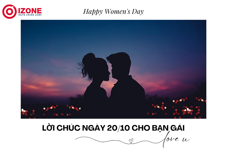 Lời chúc ngày 20/10 cho bạn gái