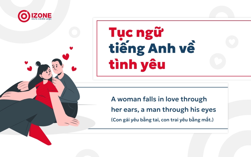 10+ tục ngữ tiếng Anh về tình yêu
