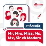 Phân biệt danh xưng Mr, Mrs, Miss, Ms, Mx, Sir và Madam chi tiết, dễ hiểu thumbnail