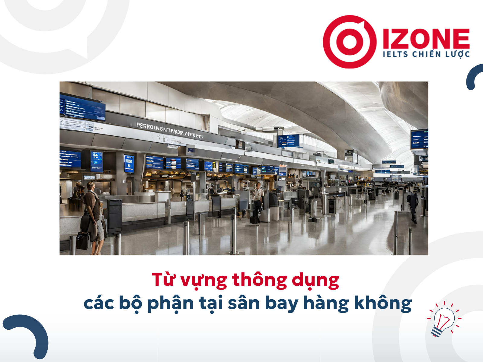 tình huống giao tiếp tiếng anh tại sân bay