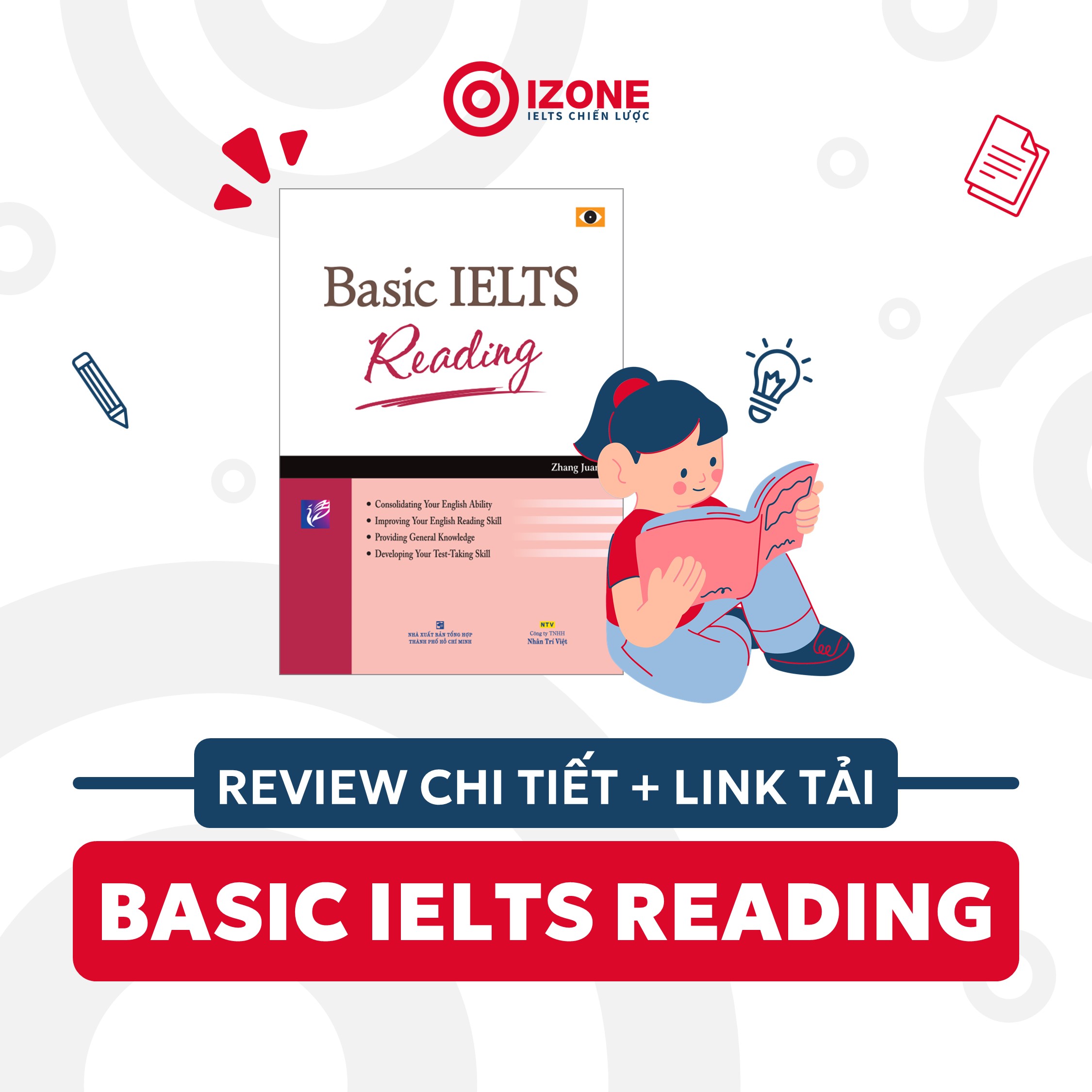 Review sách Basic IELTS Reading chi tiết + link tải PDF miễn phí bản đẹp