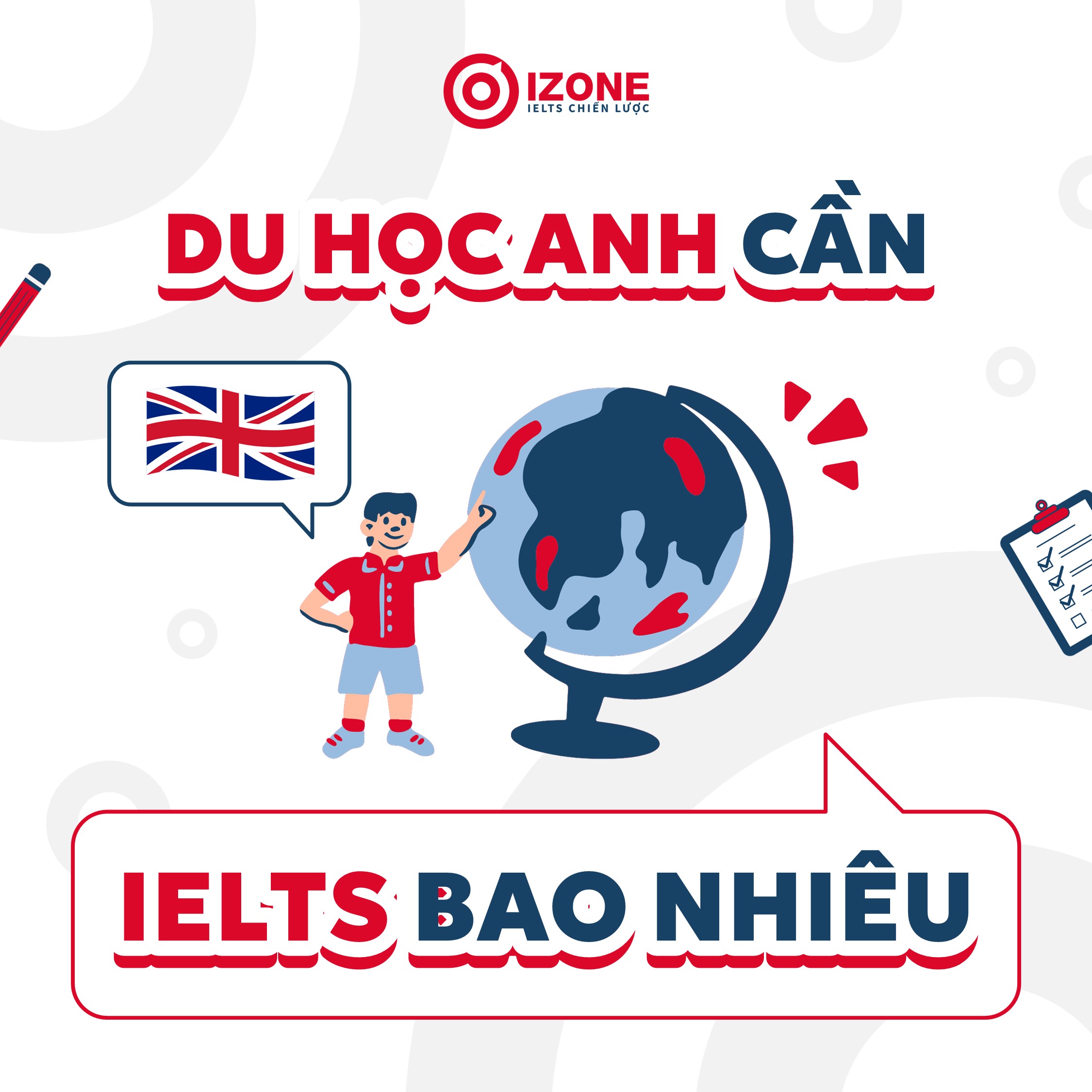Du học Anh cần IELTS bao nhiêu? – Thông tin mới nhất