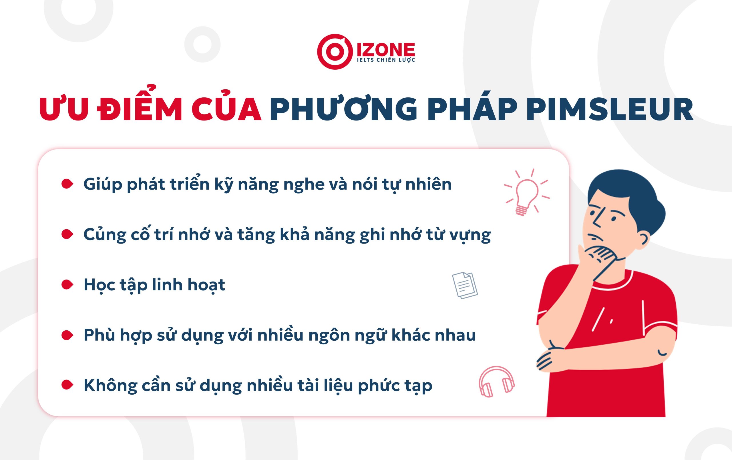 Thế mạnh của phương pháp Pimsleur 