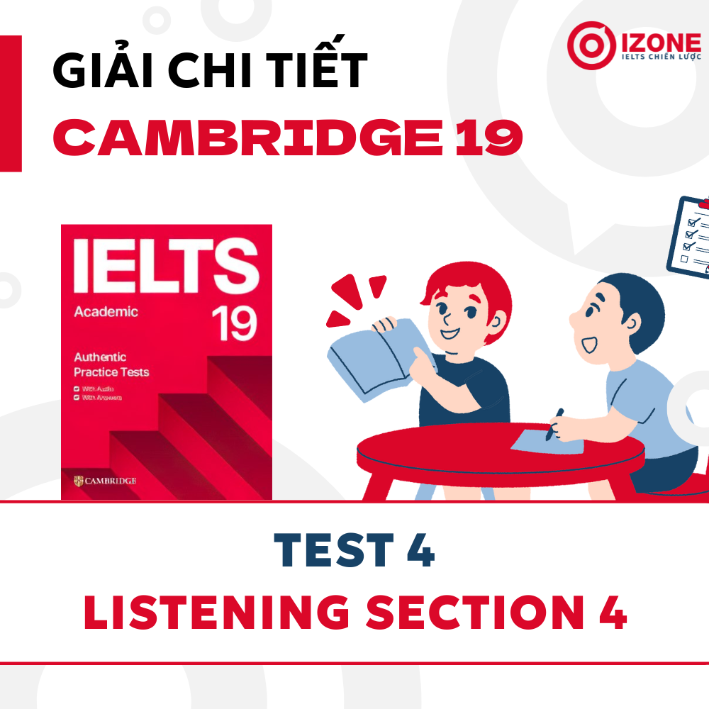 Giải Đề Cambridge IELTS 19 – Test 4: Listening Part 1 – First day at work