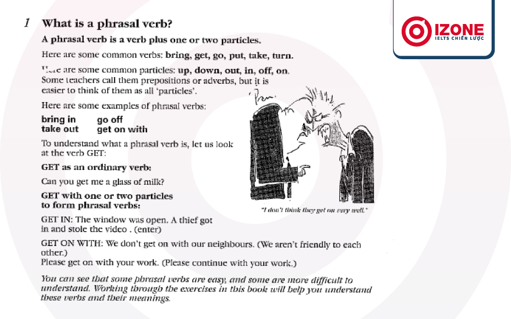 Sách giải thích rõ ràng giúp người học nắm vững kiến thức Phrasal Verb