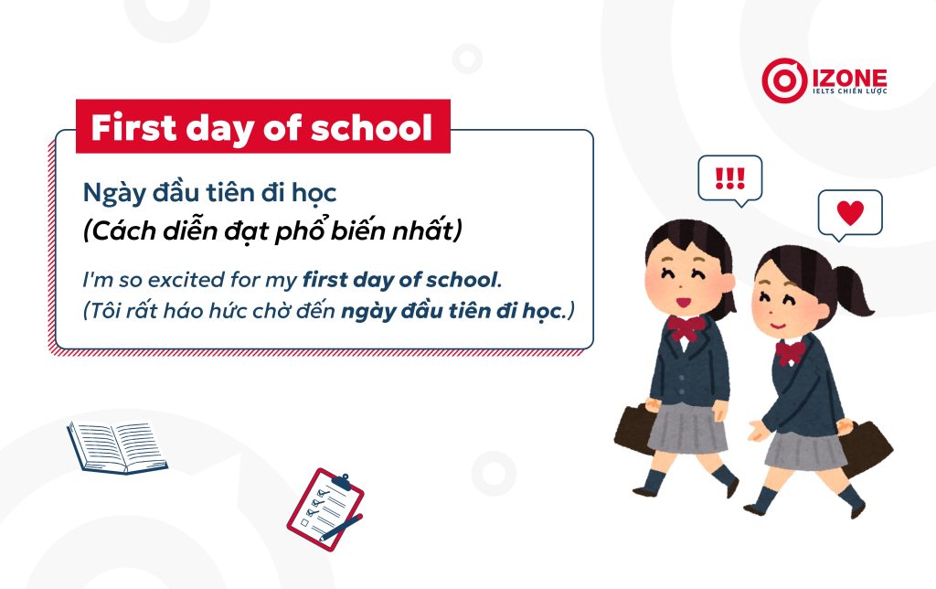 Ngày khai giảng tiếng anh là gì? Giải thích nghĩa 