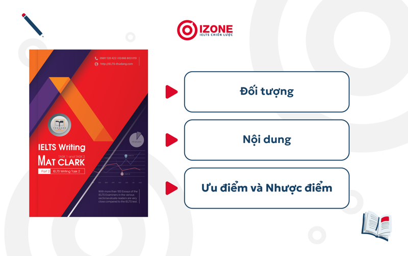sách writing luyện band 8.0: IELTS Writing Task 2 by Mat Clark