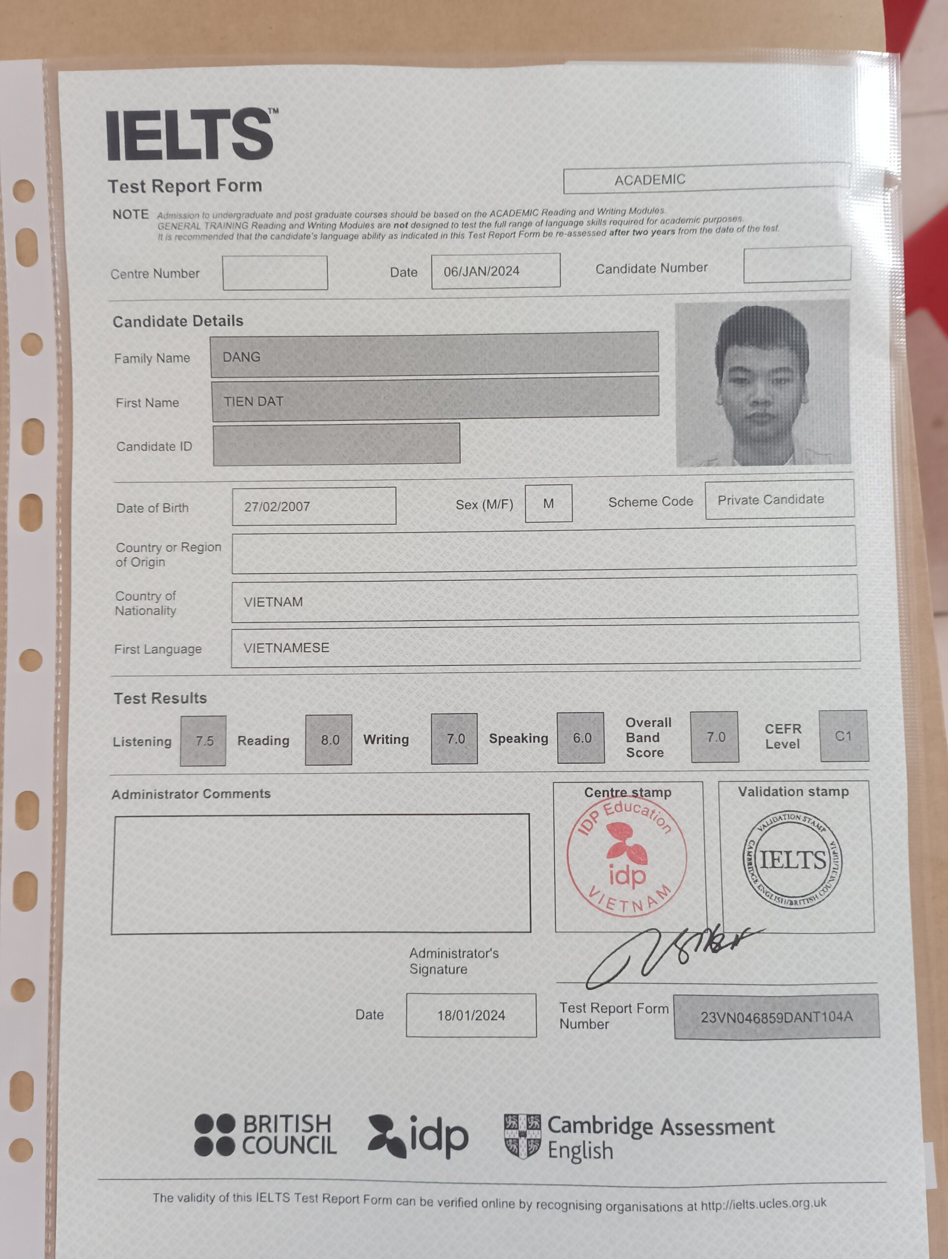 Đặng Tiến Đạt
