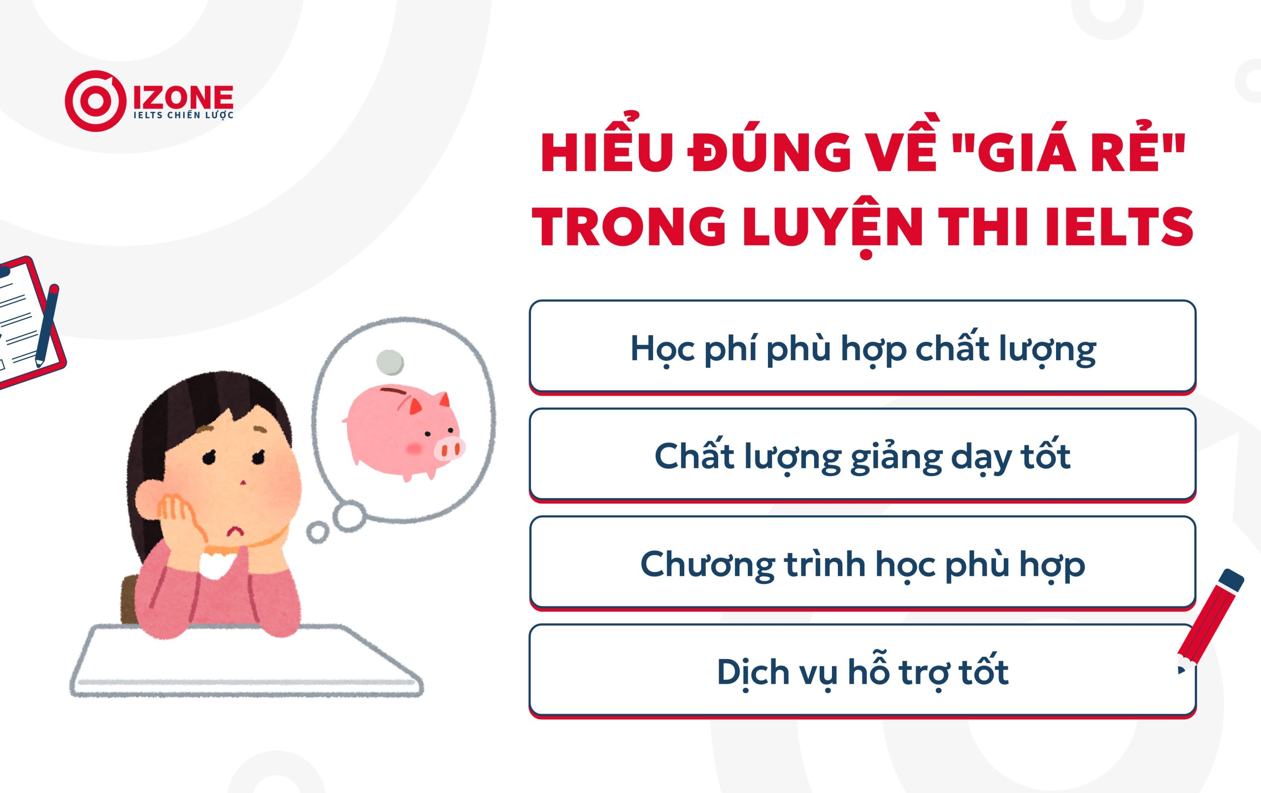 Hiểu đúng về "giá rẻ" trong việc học IELTS