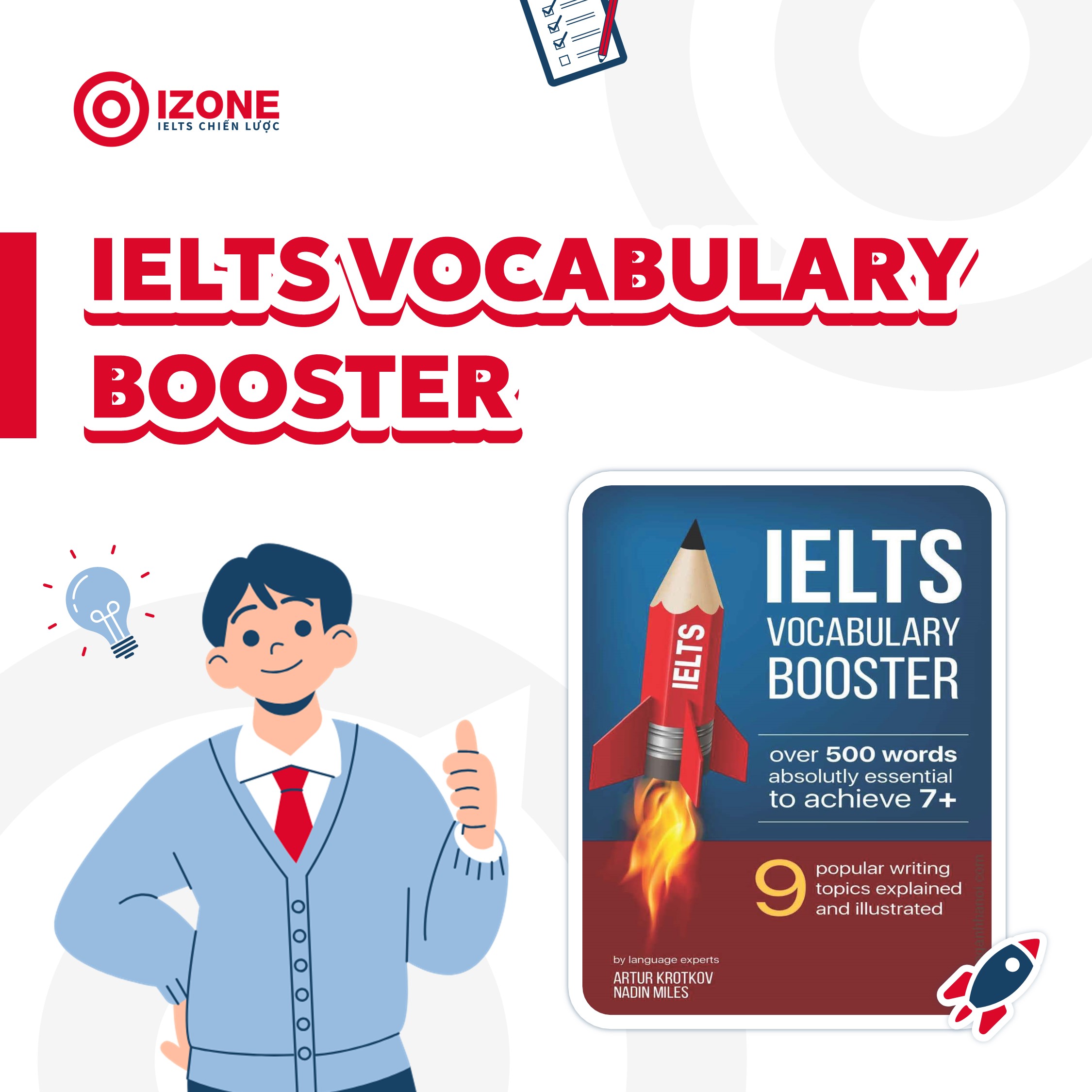 IELTS Vocabulary Booster: Review sách chi tiết & Link download PDF bản đẹp