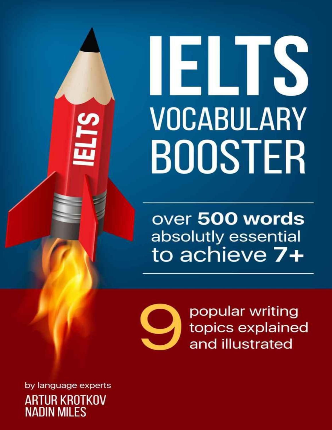 Bìa sách IELTS Vocabulary Booster