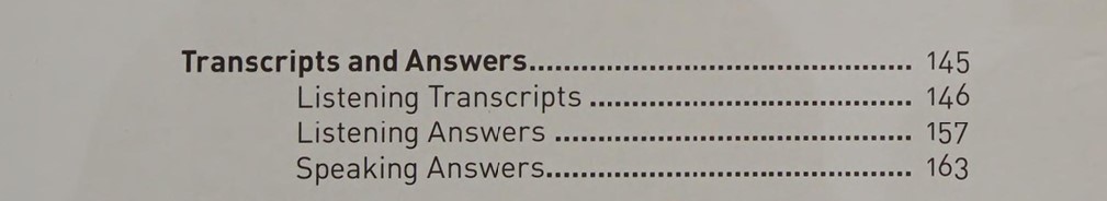 Transcripts and Answer của sách Prepare for IELTS Skills and Strategies Listening and Speaking