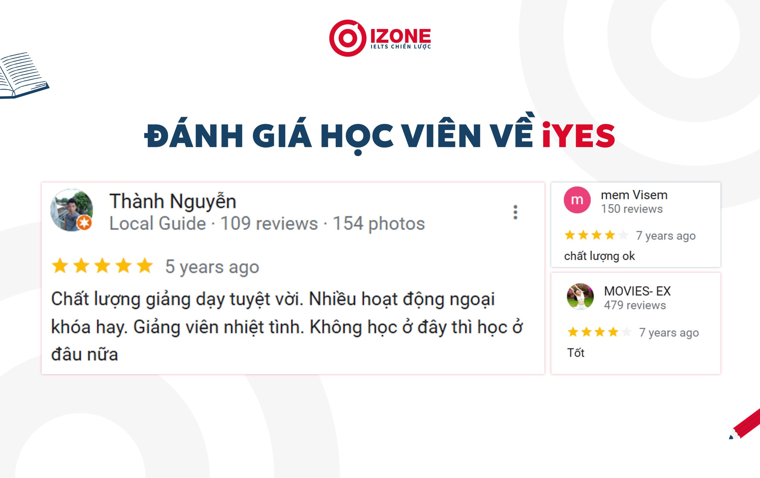 Trung tâm IELTS iYES là lựa chọn tối ưu 