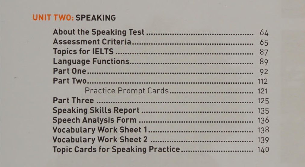 Tổng quan nội dung sách Prepare for IELTS Skills and Strategies Listening and Speaking