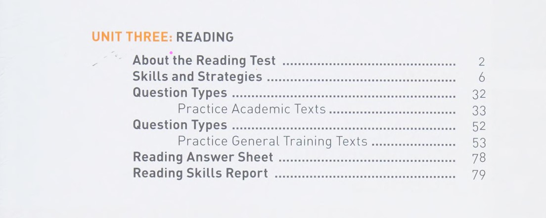 Tổng quan nội dung của sách Prepare for IELTS Skills and Strategies Reading and Writing