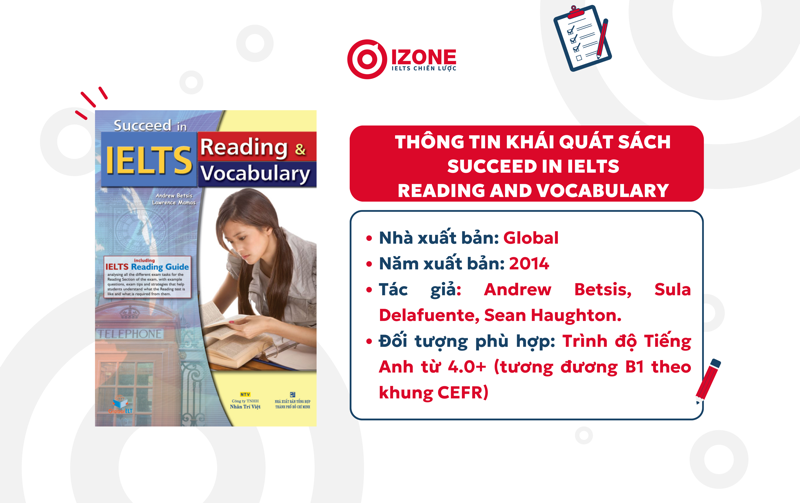Thông tin chung của cuốn Succeed in IELTS Reading and Vocabulary 