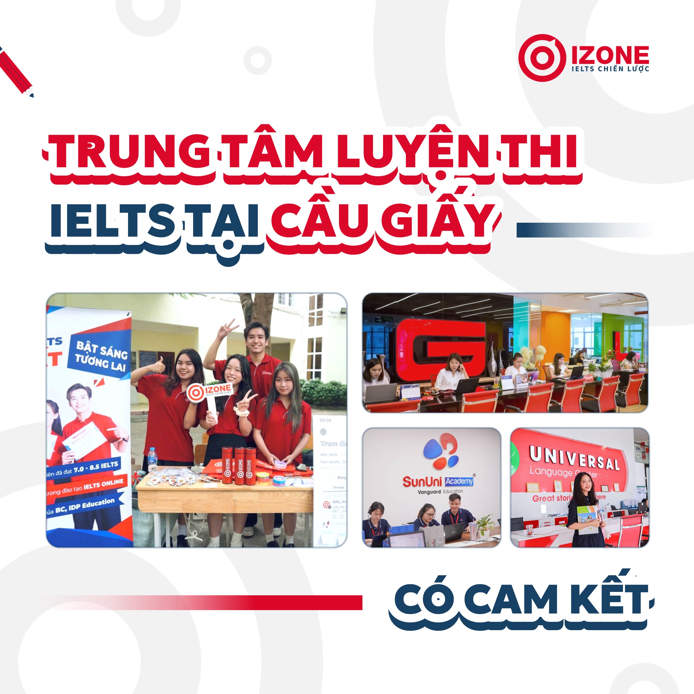 Tuyển chọn 7 trung tâm IELTS Cầu Giấy uy tín, chất lượng