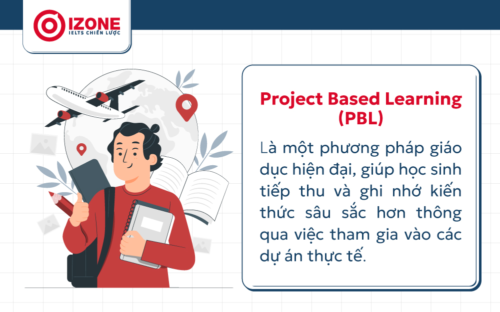 PBL là một phương pháp giáo dục hiện đại thông qua việc giúp học sinh ghi nhớ thông qua thực hành