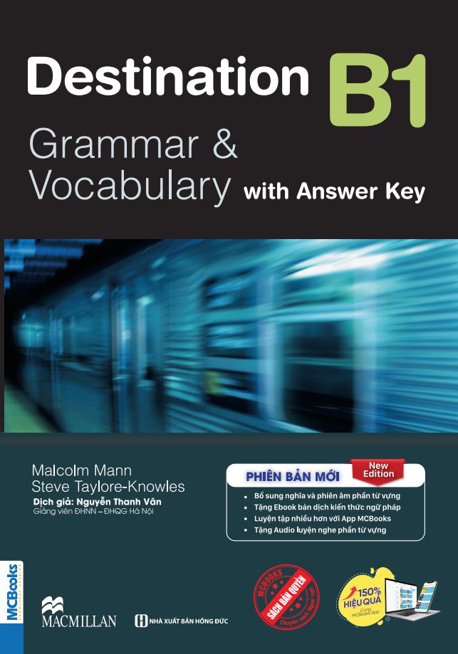 Tổng quan về sách Destination B1: Grammar & Vocabulary