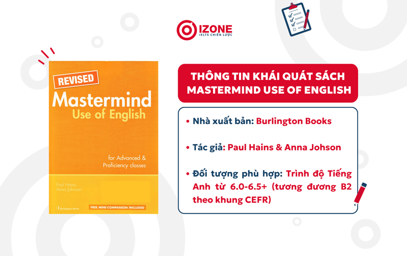 Thông tin chung về sách Mastermind use of English