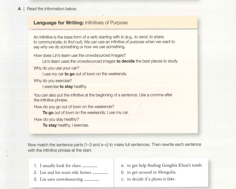 Nội dung Unit trong sách Pathways Reading Writing and Critical Thinking second edition: Foundation