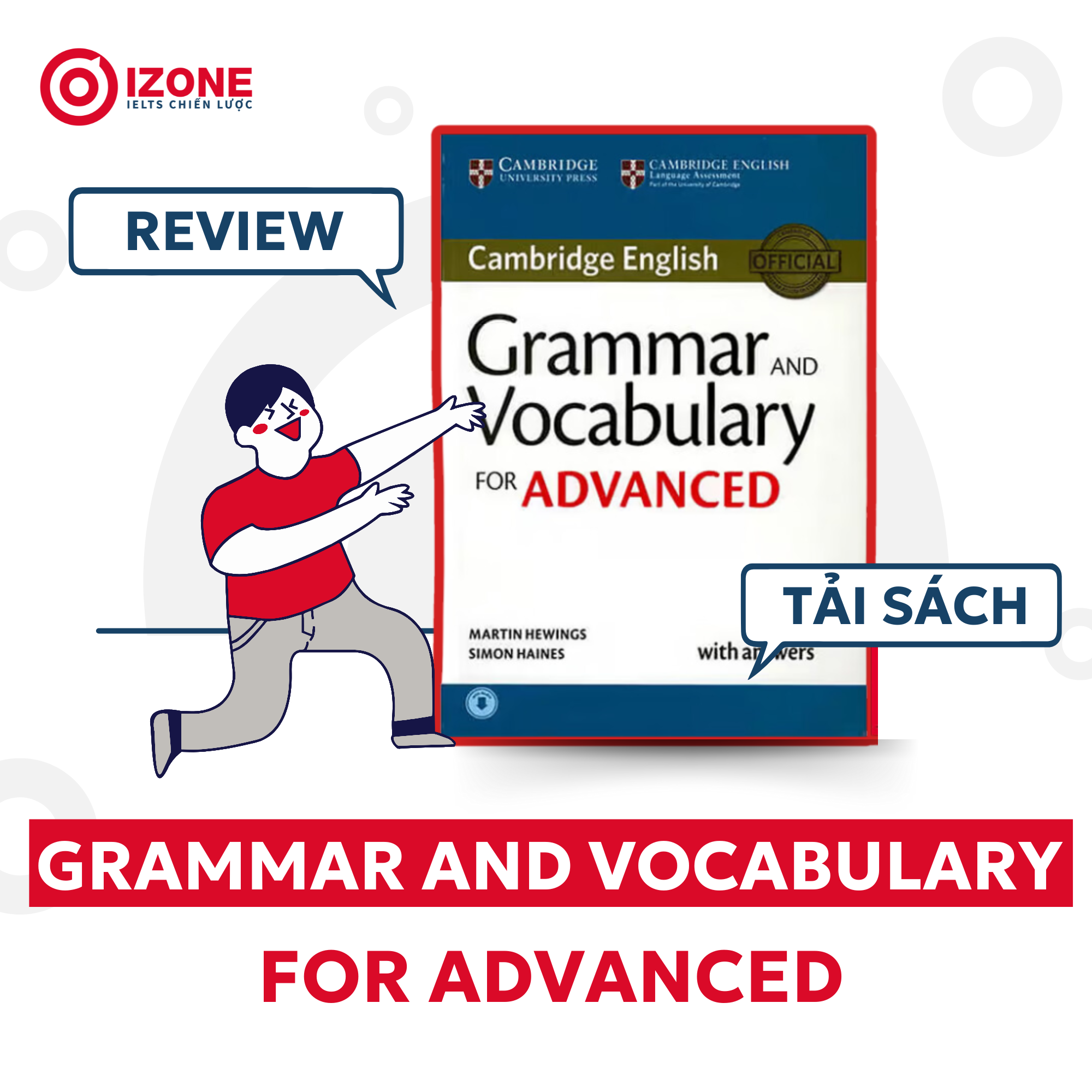 Review và tải sách Grammar and Vocabulary for Advanced [PDF + Audio]