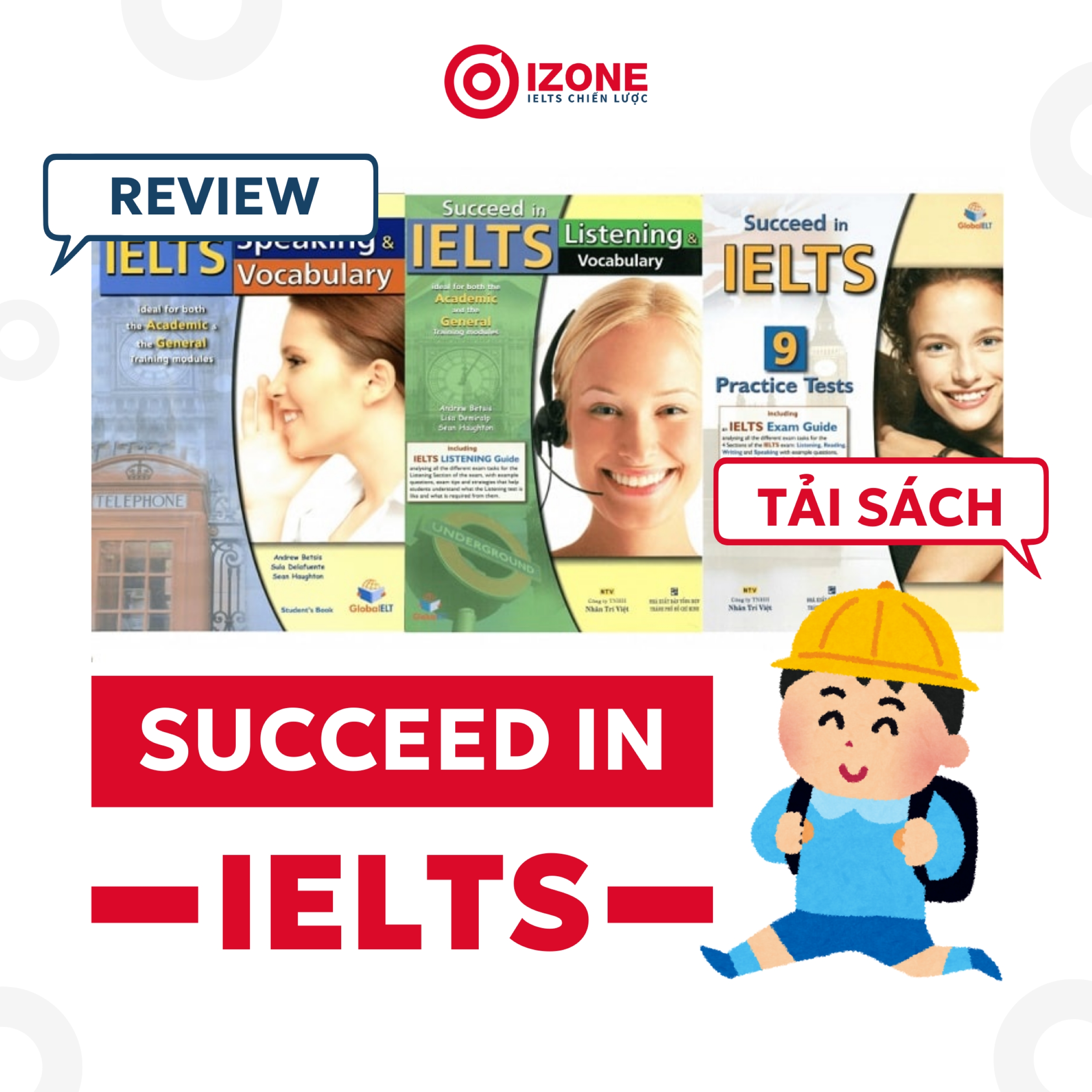 Review và tải bộ sách Succeed In IELTS chi tiết nhất [PDF + Audio]