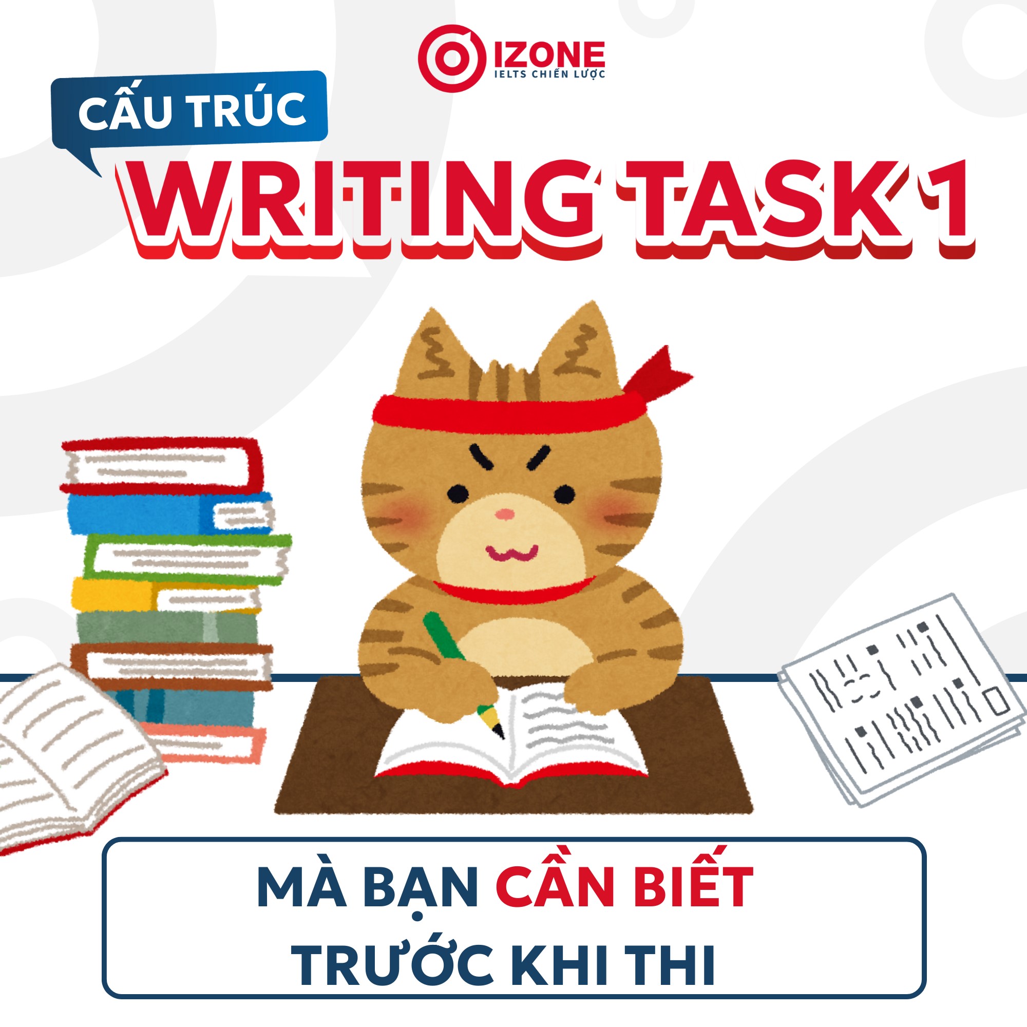 Tổng hợp cấu trúc Writing Task 1 hữu ích