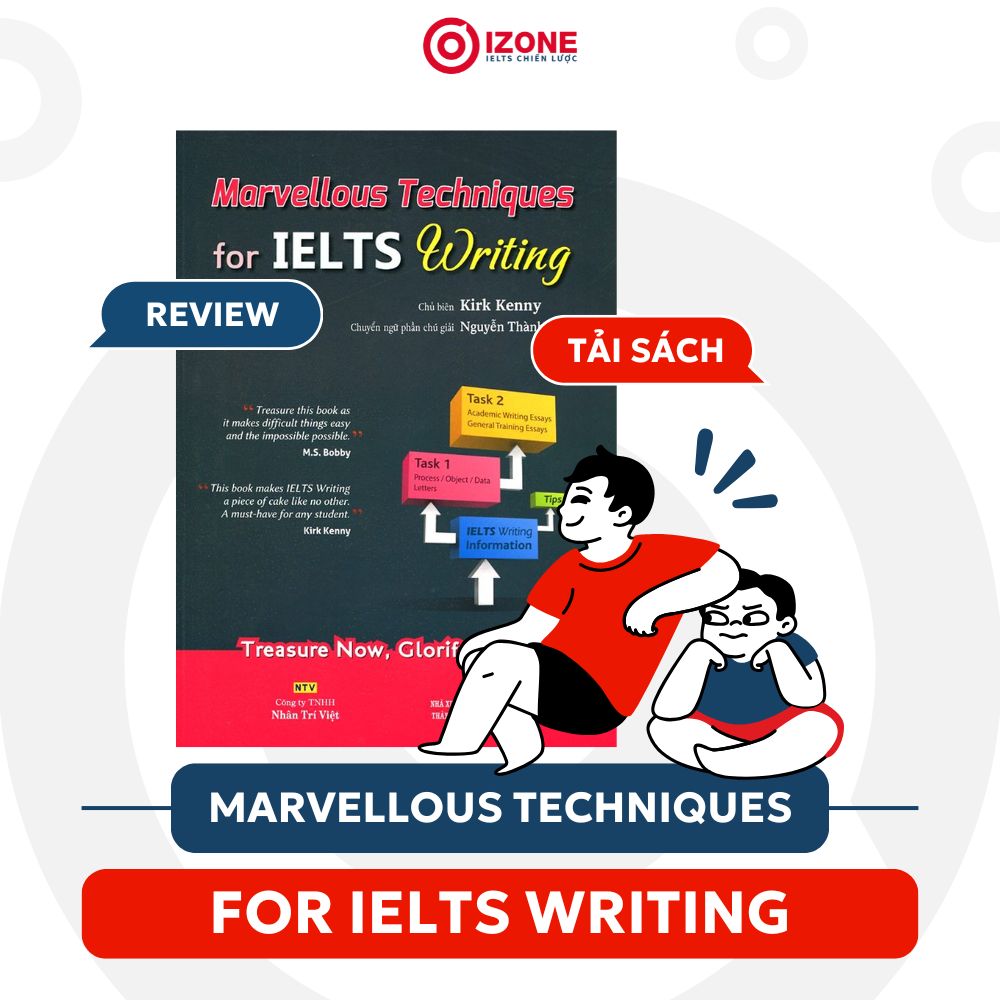 Review chi tiết & Link Download: Sách Marvellous Techniques For IELTS Writing [PDF]