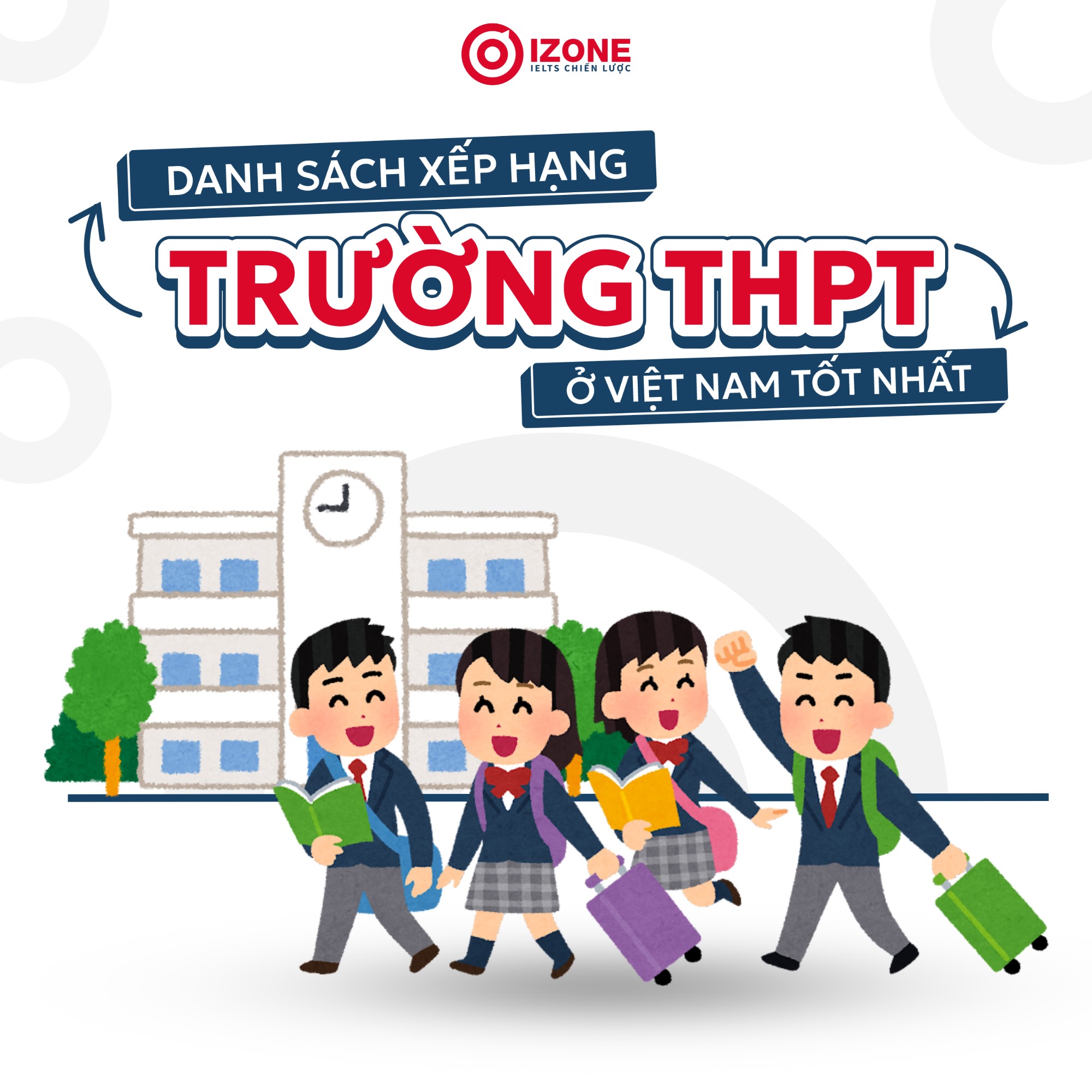 Bảng xếp hạng các trường THPT ở Việt Nam tốt nhất [Cập nhật 2025]