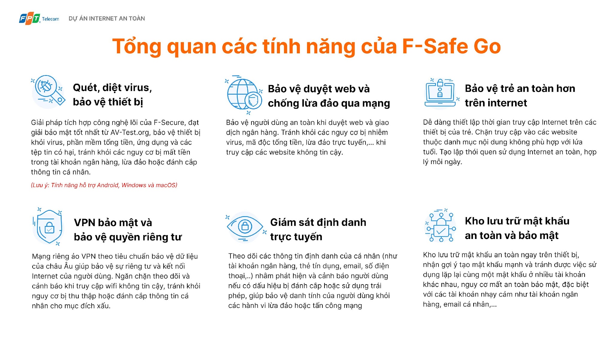 Tính năng bảo mật của phần mềm FPT Telecom hợp tác với IZONE