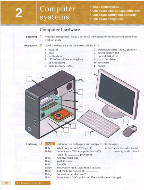 Nội dung cuốn English for information technology PDF