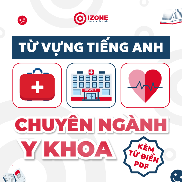 Từ vựng tiếng Anh chuyên ngành y khoa kèm từ điển PDF