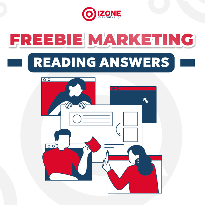 Giải đáp án Freebie marketing IELTS Reading