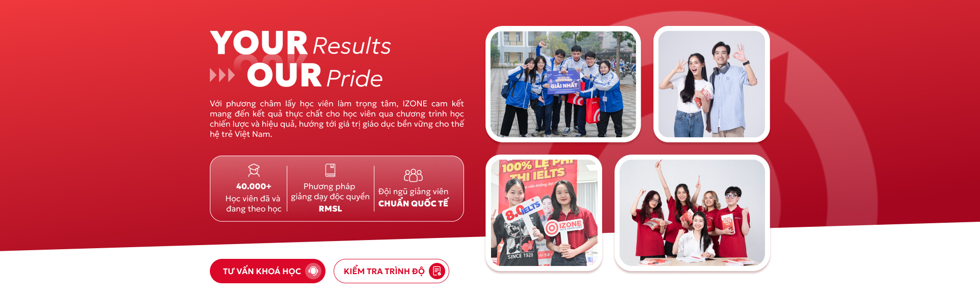 Khoá học tại IZONE