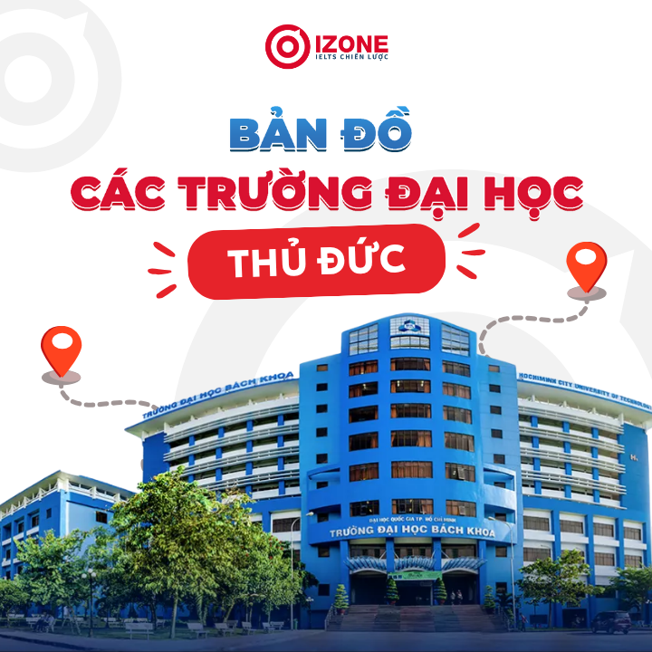 [Update] Tổng hợp bản đồ 13 trường đại học ở Thủ Đức