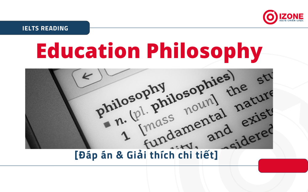 Education Philosophy IELTS Reading