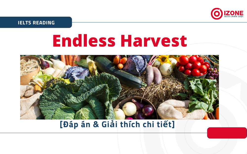 Endless Harvest IELTS Reading