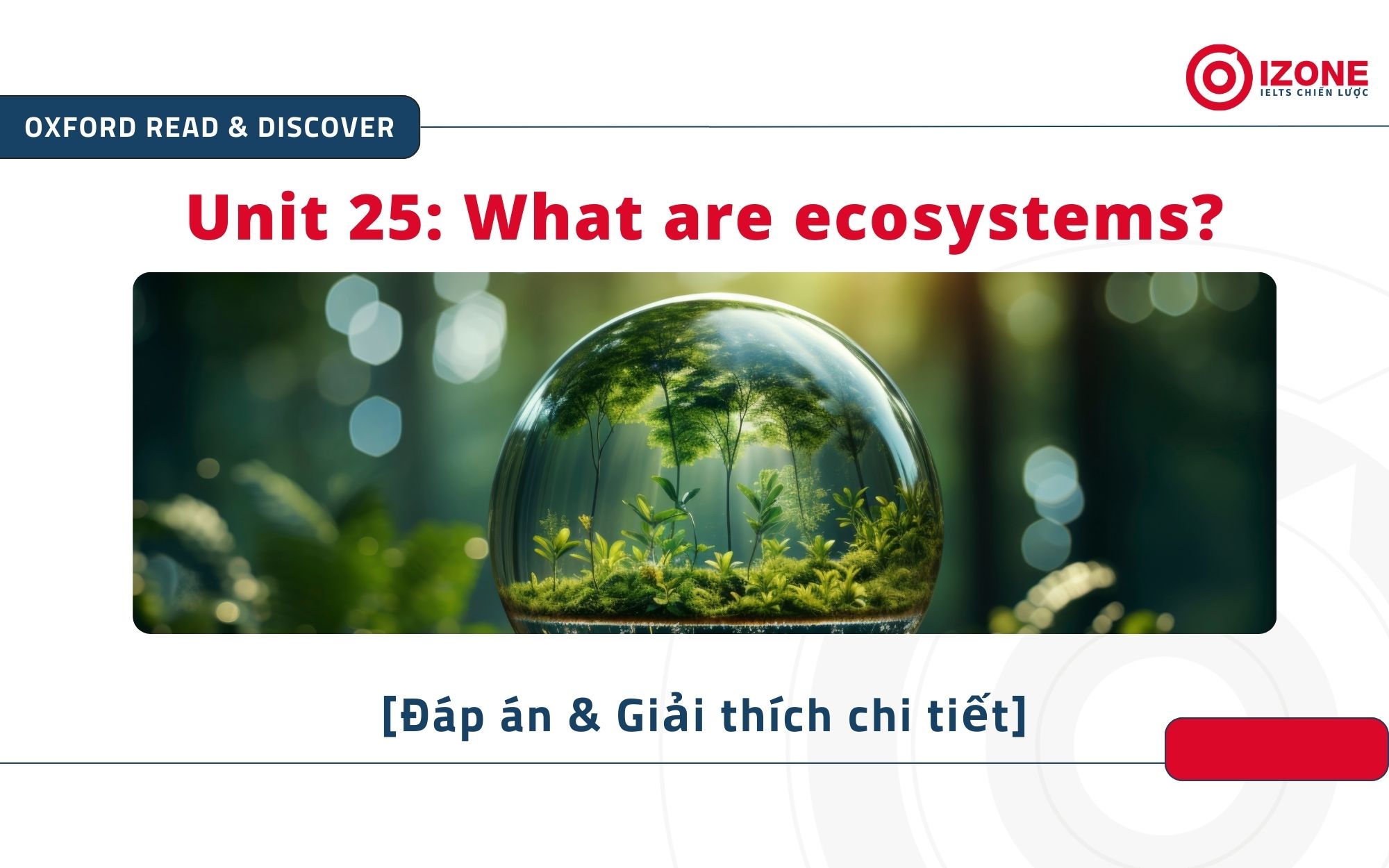 Oxford Read & Discover – Unit 25: What are ecosystems?