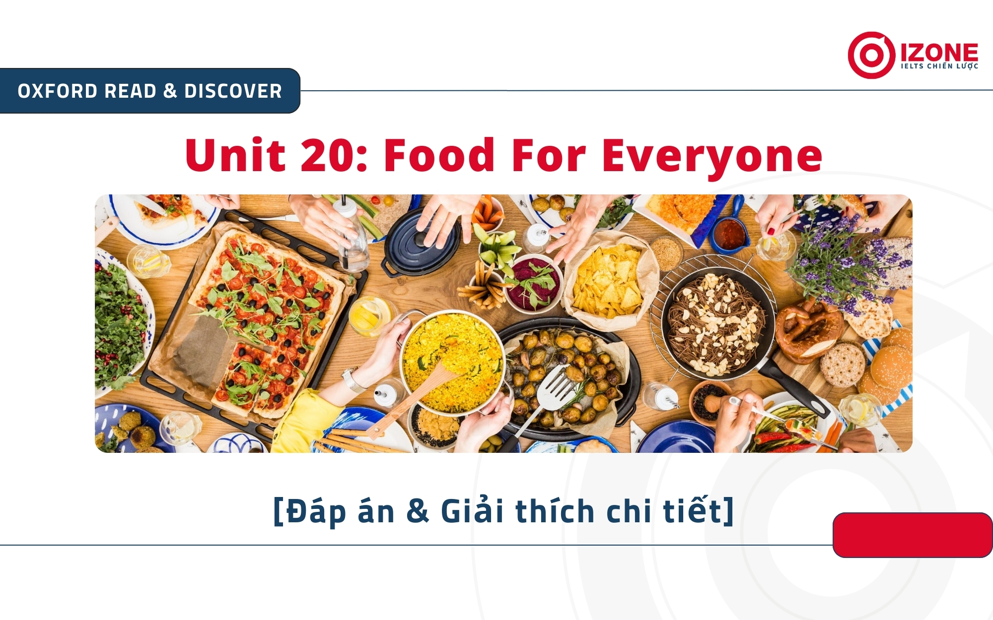 Unit 20: Food For Everyone