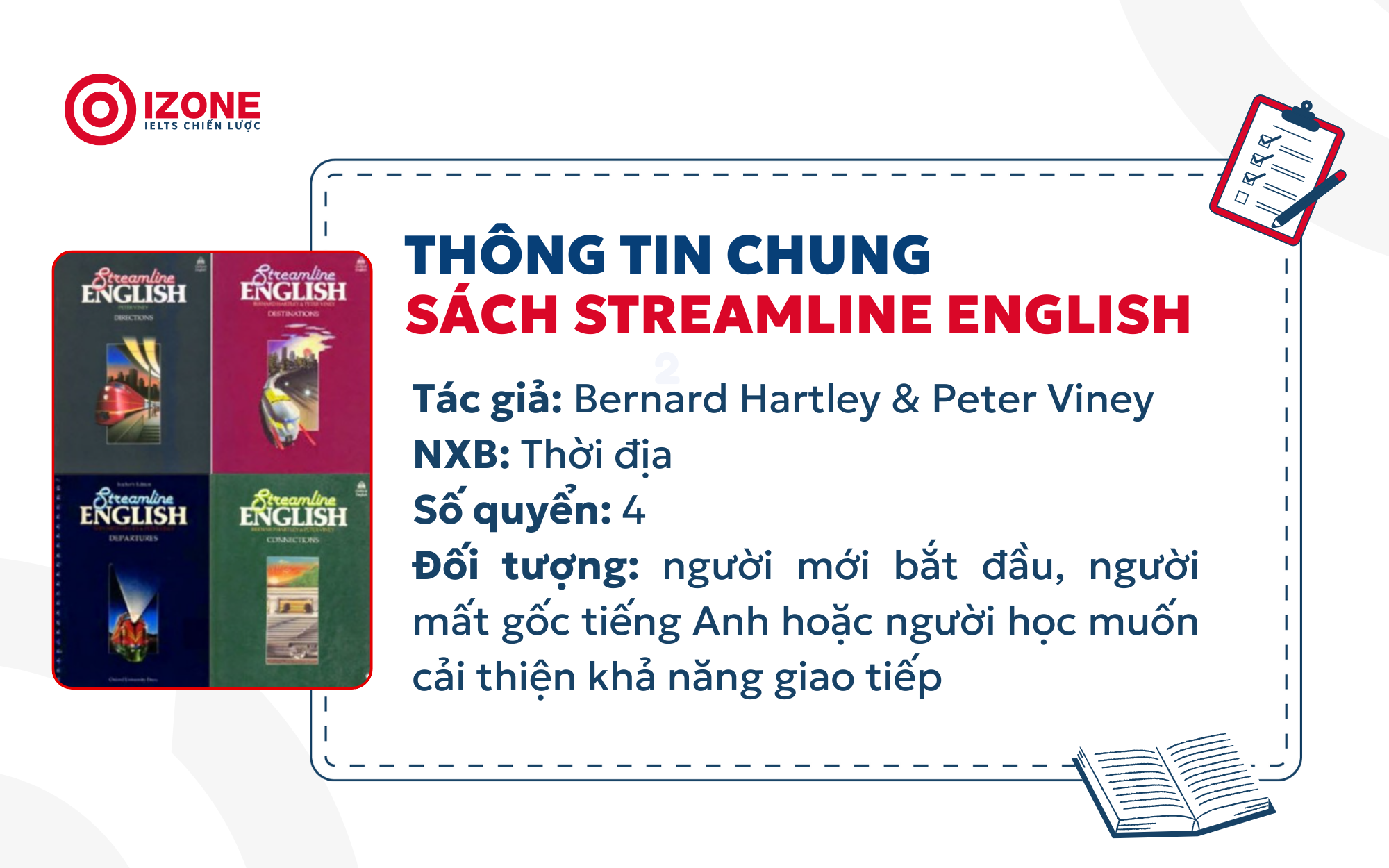 Thông tin chung sách Streamline English