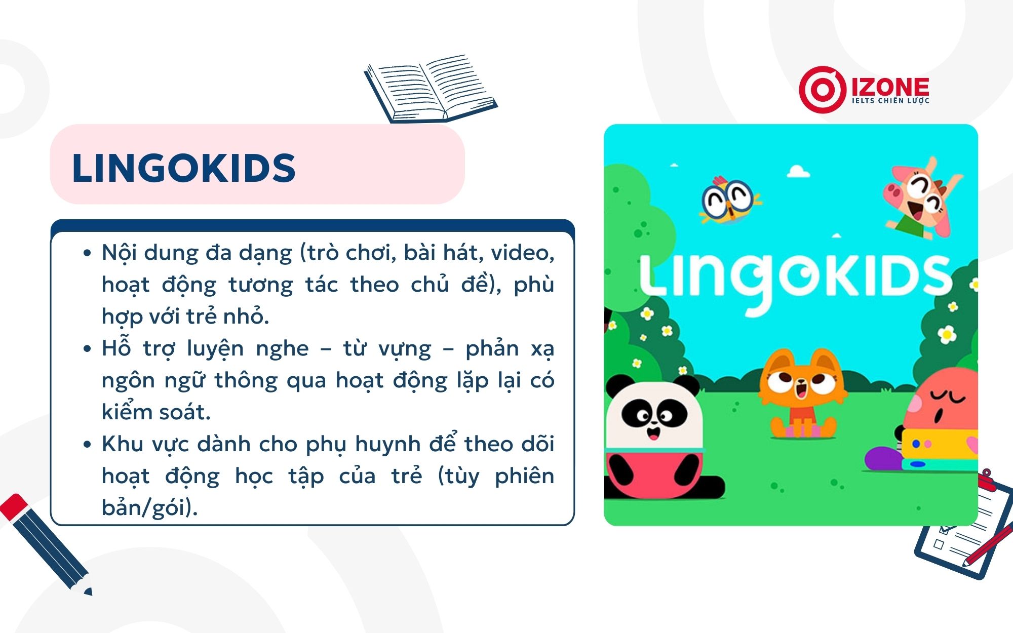 app học tiếng Anh cho bé
