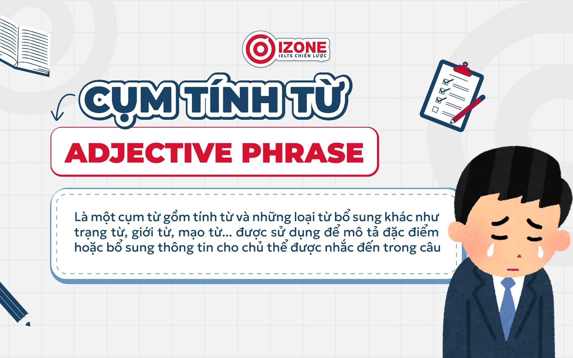 Khái niệm cụm tính từ