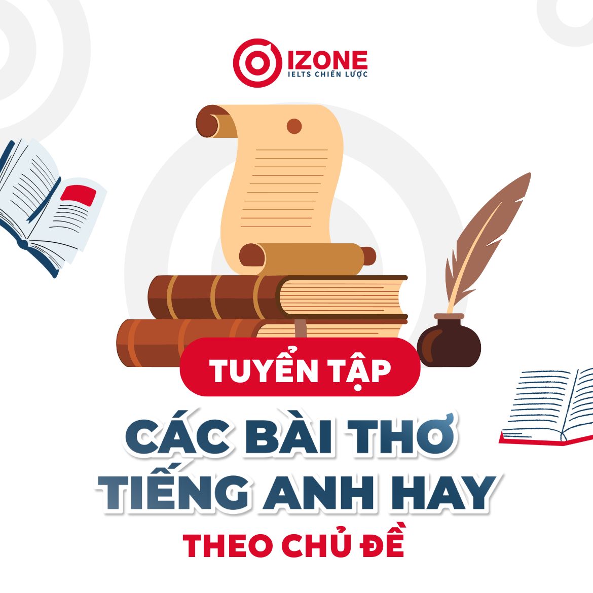 Tuyển tập các bài thơ tiếng Anh hay nhất theo chủ đề