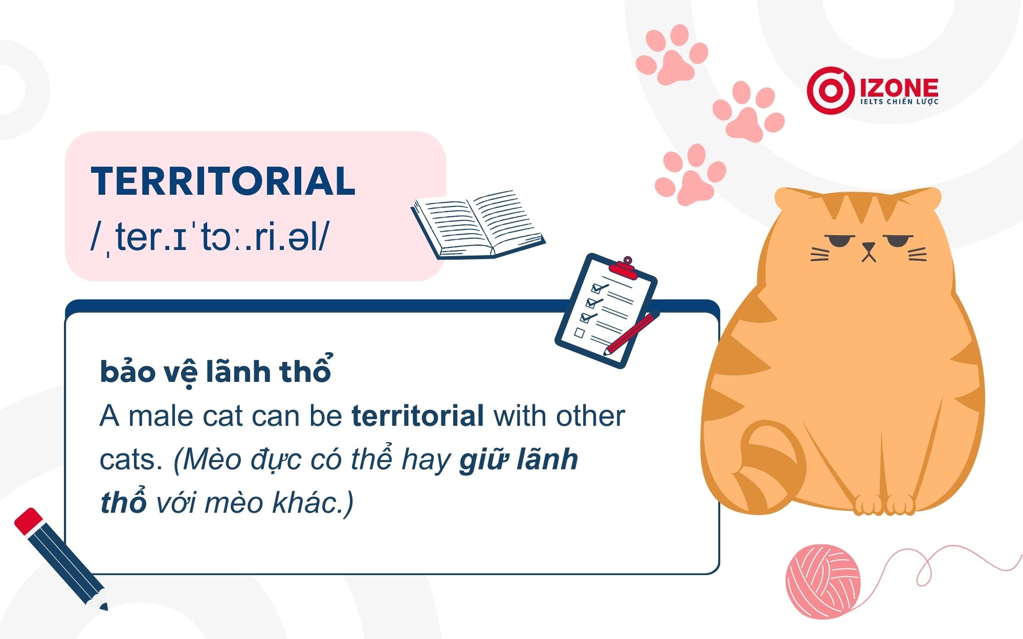 Từ vựng tiếng Anh về động vật mô tả tính cách con vật