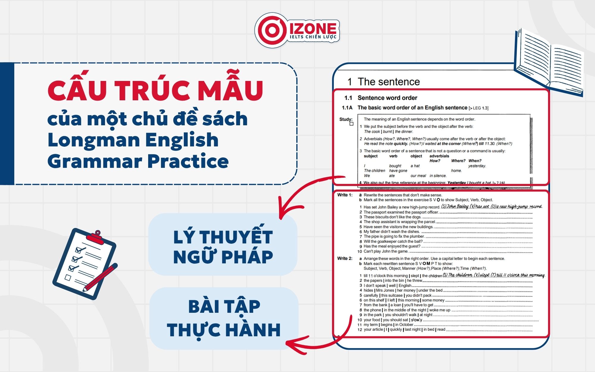 Cấu trúc sách Longman English Grammar Practice PDF