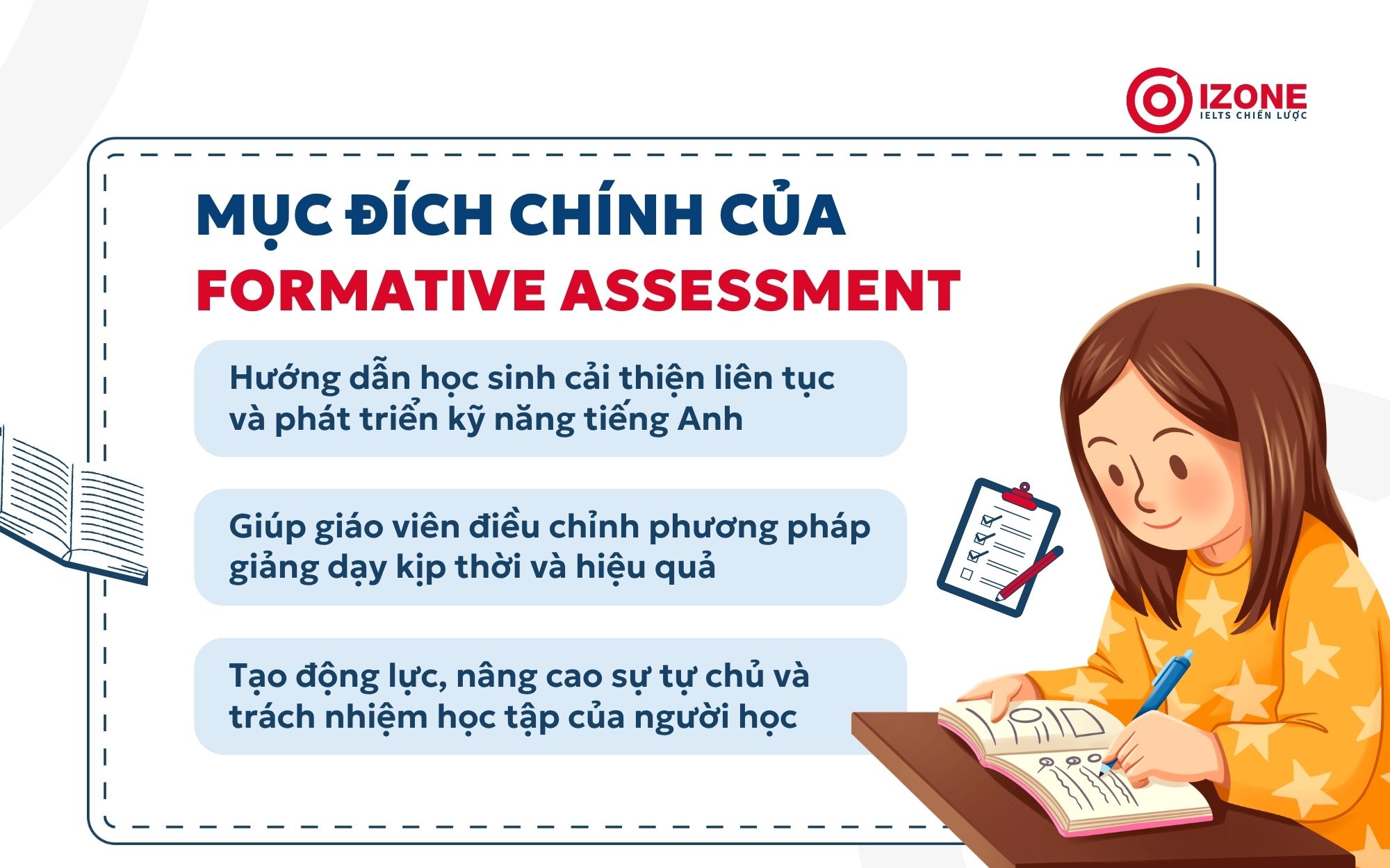 Mục đích chính của Formative Assessment