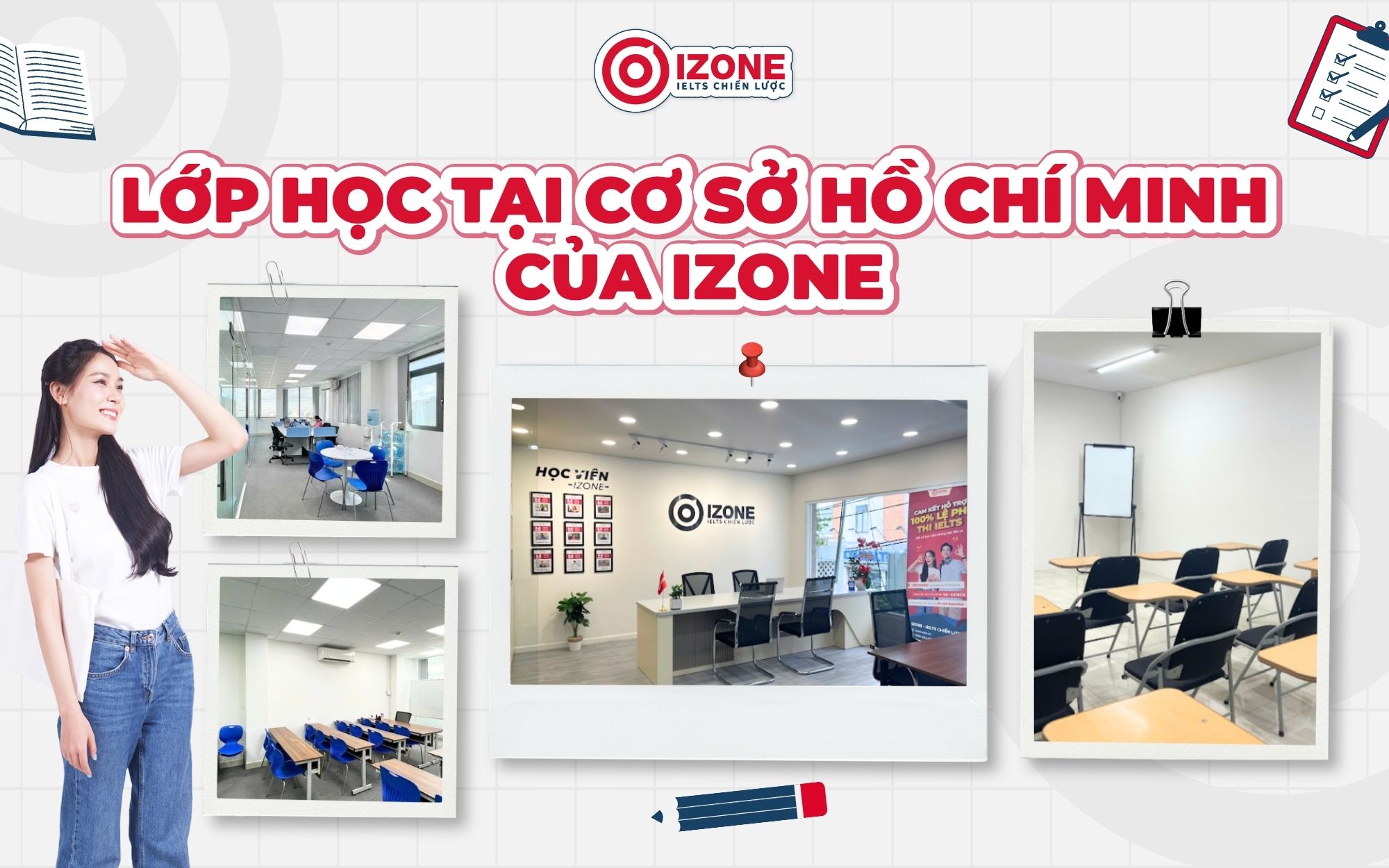 Hình ảnh lớp học của IZONE tại TP HCM